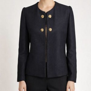 کت مجلسی زنانه مشکی